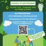 Affiche World Cleanup Day septembre 2026 - Recycle Plastique